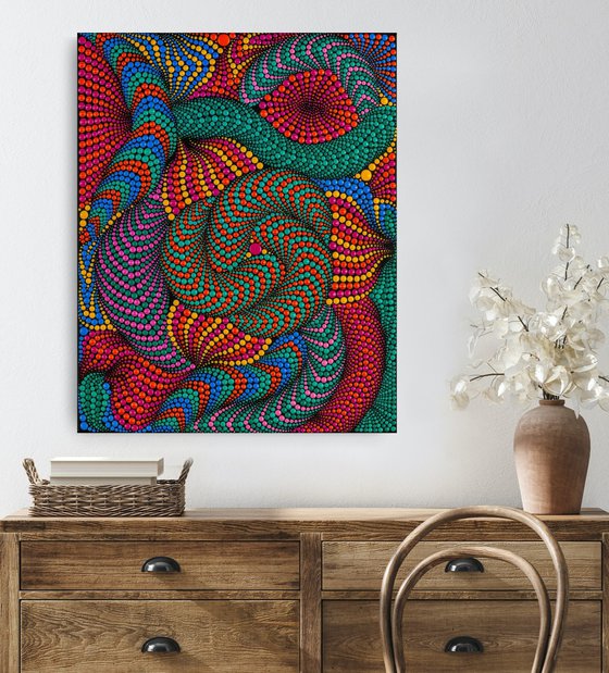 Hypnotic Psychedelic Bloom