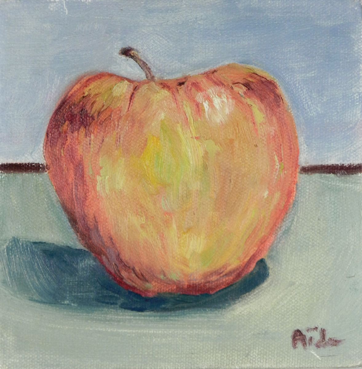 Red Apple -3 by Aida Markiw