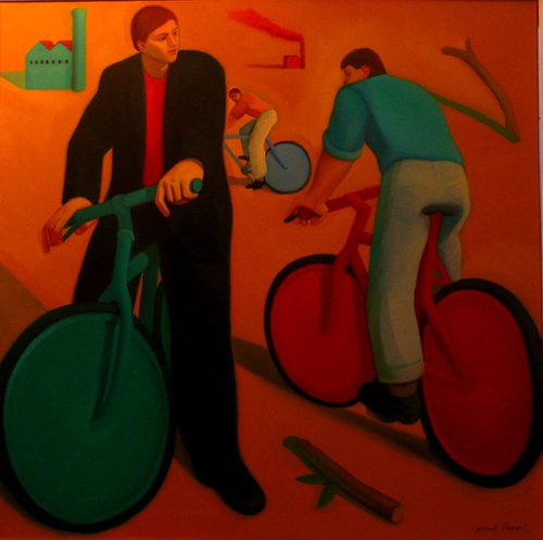 Chromatic Bycycles by Paul Rossi