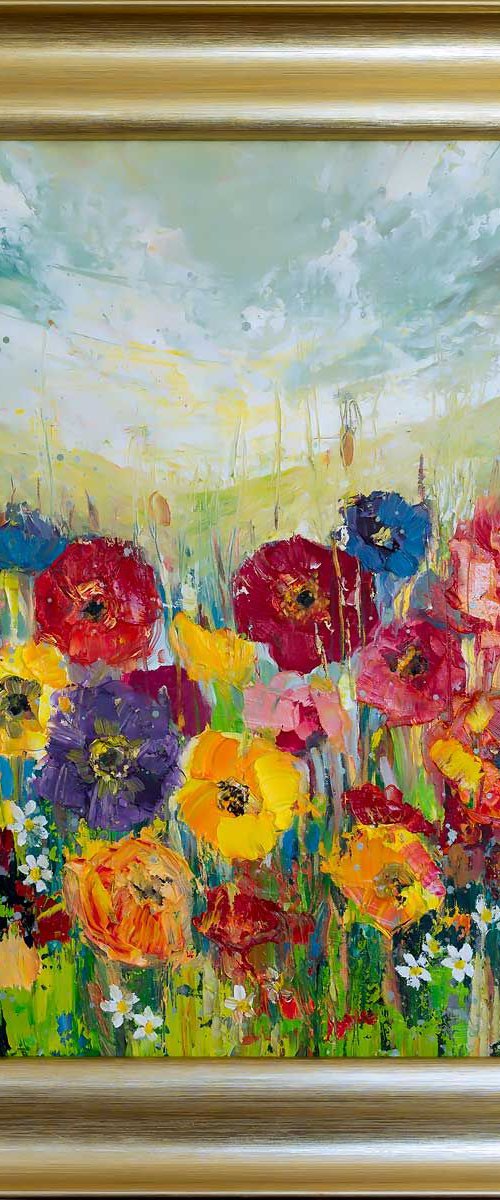 'Flowers in Valley' by Ewa Czarniecka