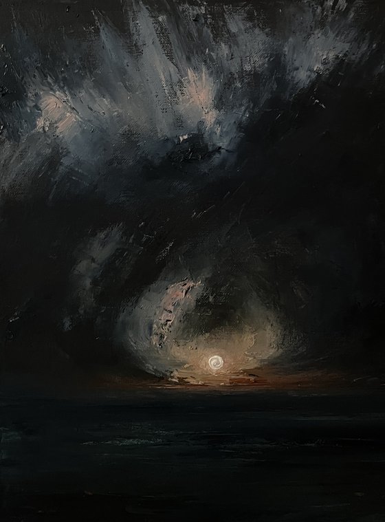 Moody blue Ocean