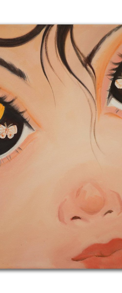 Light in the Pupils of the Eyes by Zhanar Sagidolla