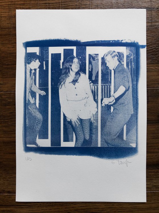 Three (cyanotype)