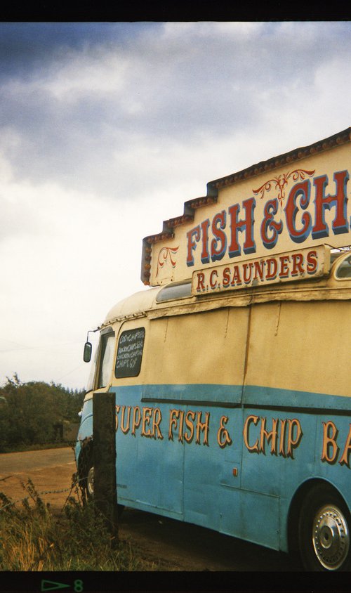 Fish & Chips Van, Haddenham, 1993 by Richard Heeps