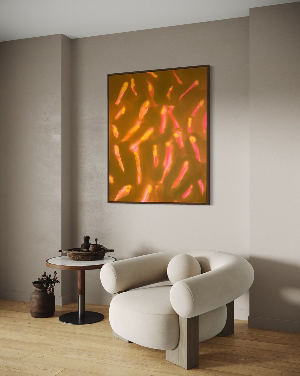 Abstract Festive Lights by Makarova Abstract Art