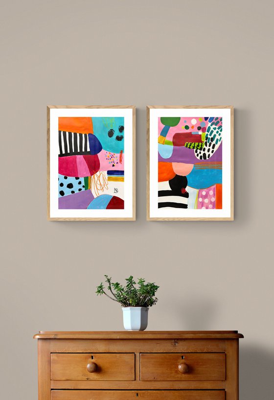 Colorful Abstract Painting