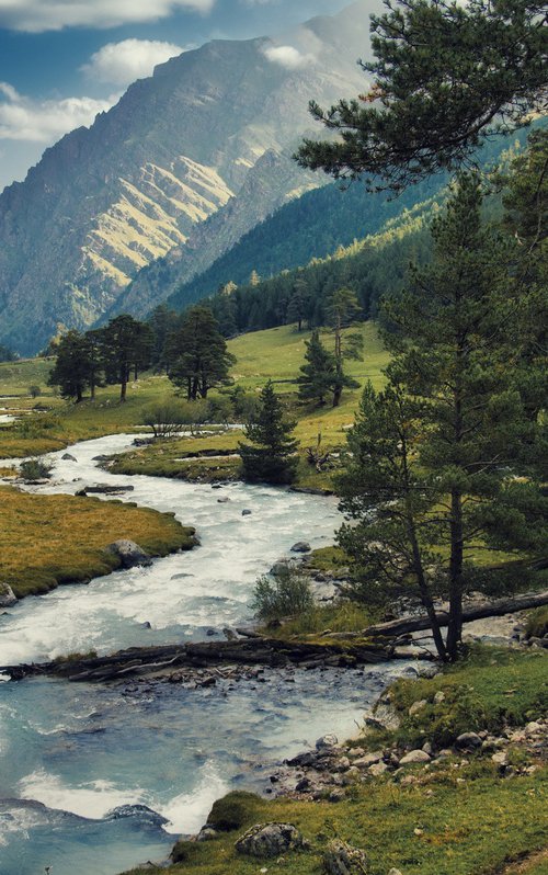 In the mountains of the Caucasus by Vlad Durniev