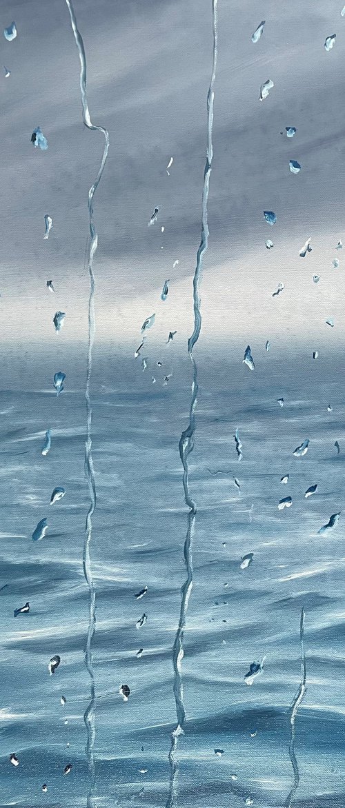 Water Lovers ocean rainscape by Alanah Jarvis