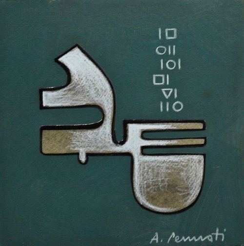 Logocompressione alchemica by Anna Pennati