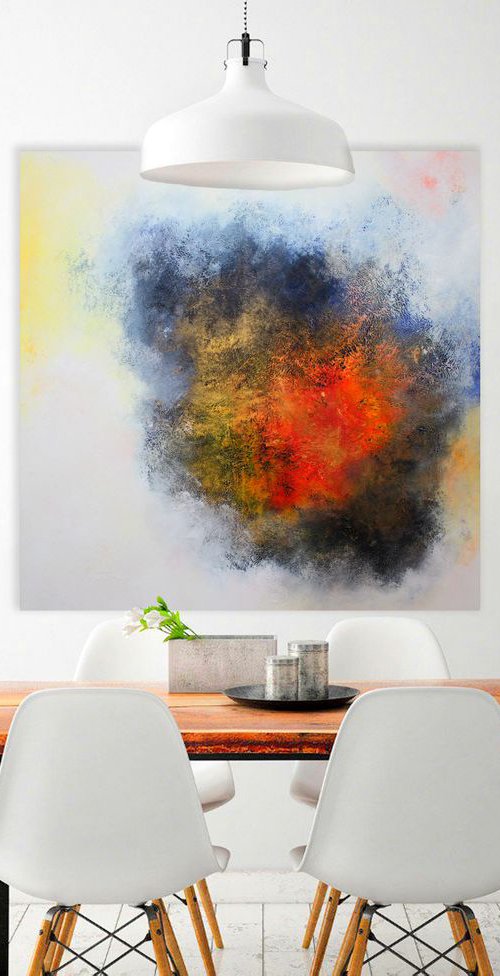 abstract painting by abstract artist Alex Senchenko / Inspiration by Alex Senchenko