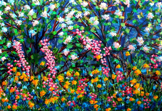 Spring Cornus ( Large -120cm x80cm )