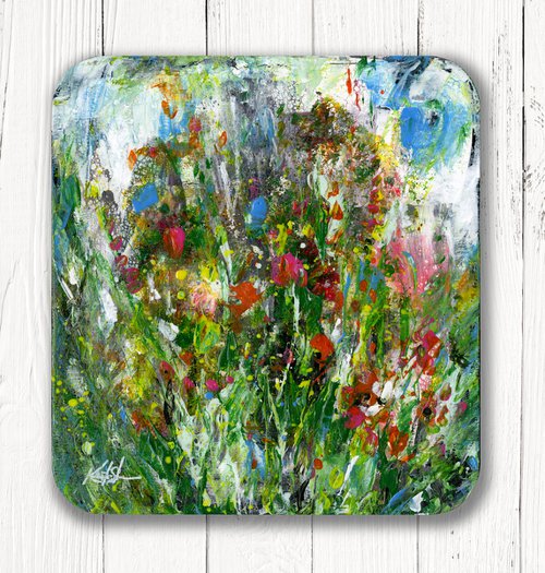 Floral Joy 33 - Abstract Painting by Kathy Morton Stanion by Kathy Morton Stanion