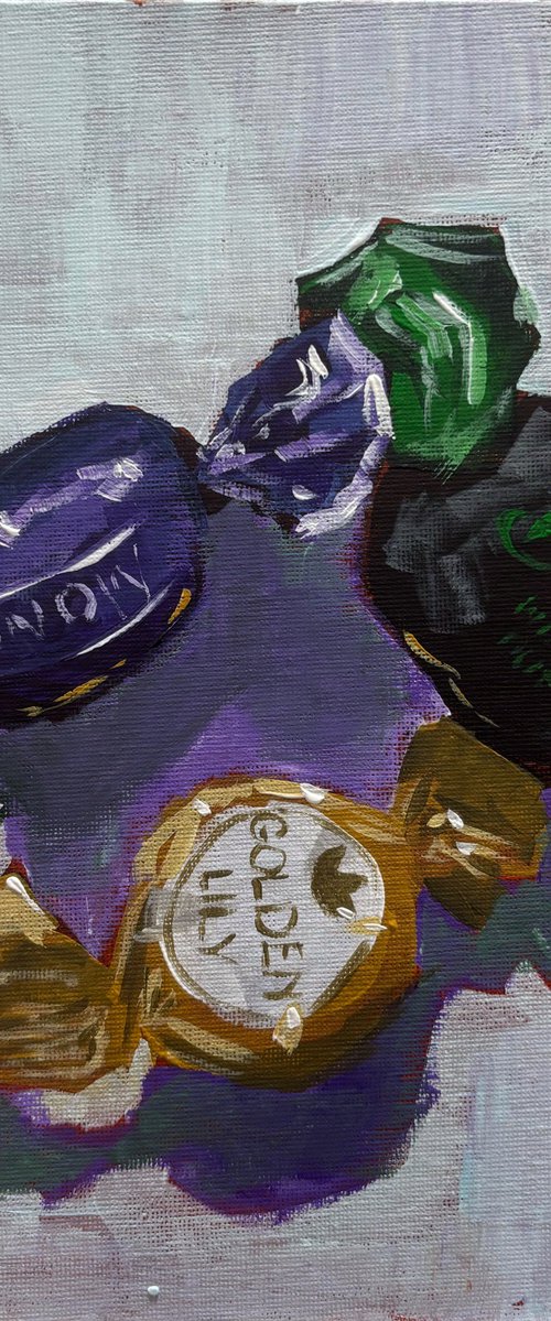 Wrapped Moments: Candy Still Life by Dmitry Fedorov