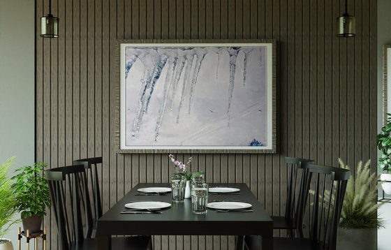 Beautiful Winter did not Stop Crying