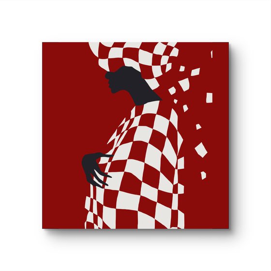 Composed 4 - Red (Limited edition print)