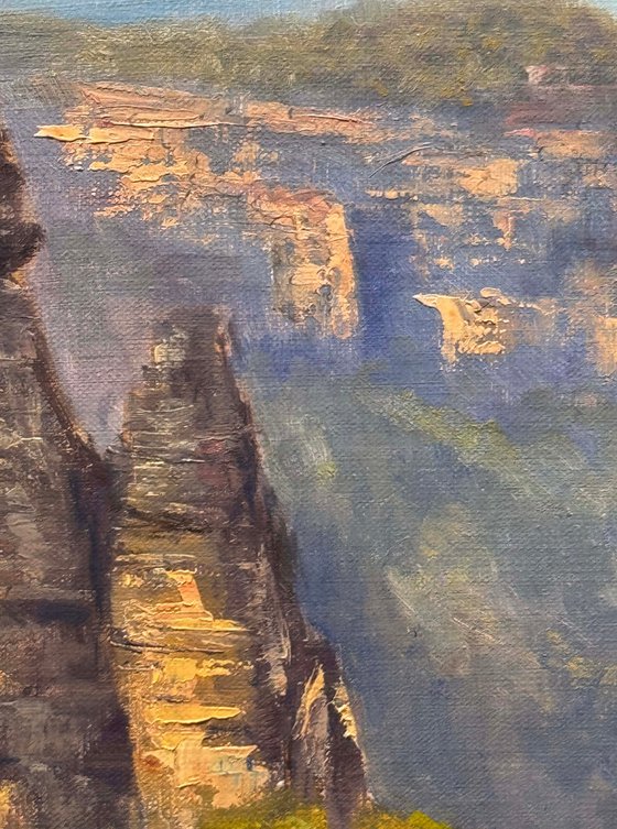 Pulpit Rock at Govetts Leap