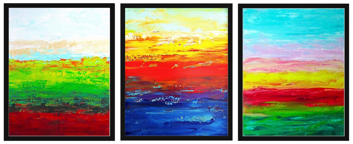  Tris By Tomas Gorjanc - Tomo, 50 X 20, Artwork For Sale On Artfinder