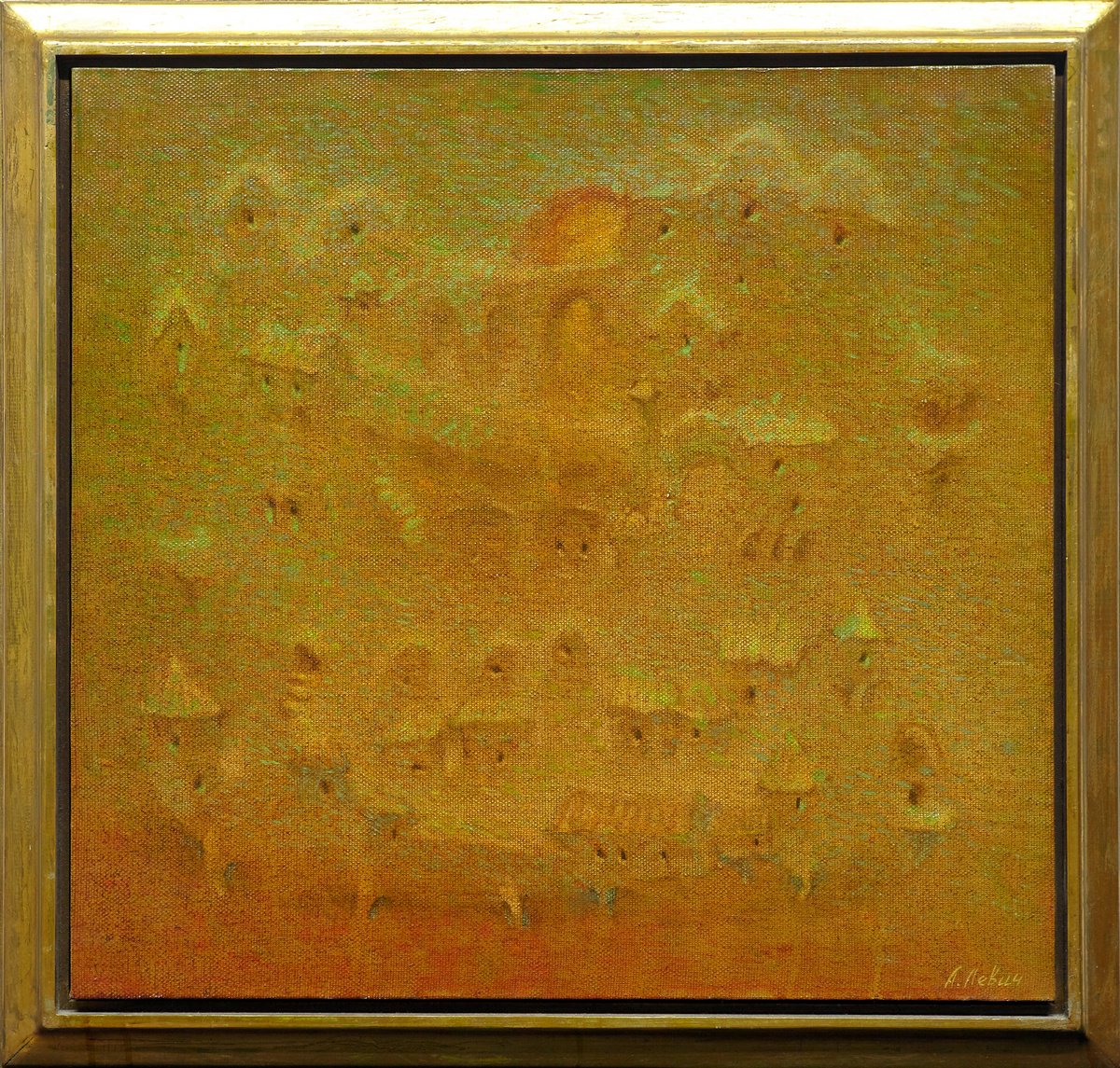 The Freezing Town By Alexander Levich, 32 X 31, Artwork For Sale On Artfinder
