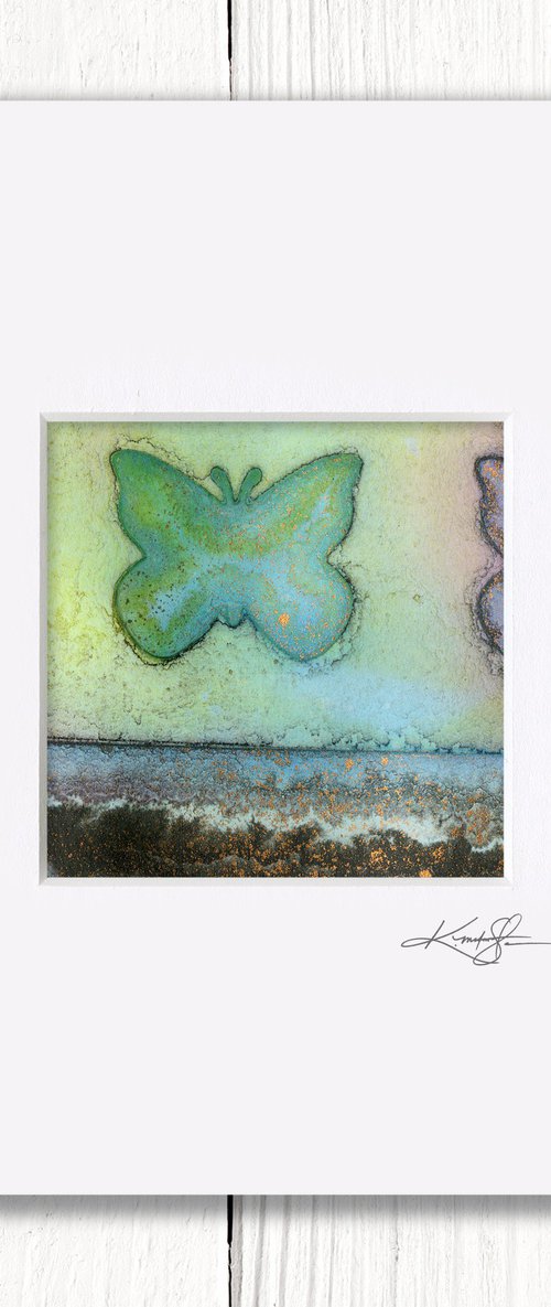 Natural Beauty 8 - Insect Painting by Kathy Morton Stanion by Kathy Morton Stanion