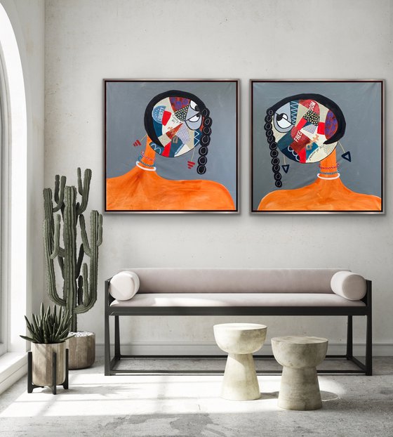 Freedom and Liberty (Diptych)
