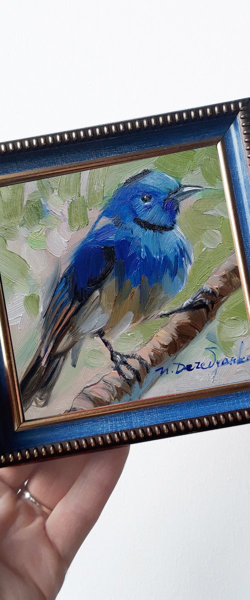 Monarch bird by Nataly Derevyanko