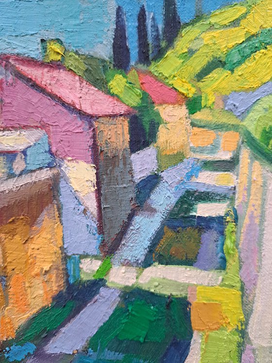 Mediterranean village