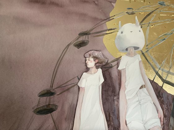 Light is on all night 115x105