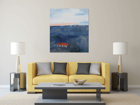 Young Family of Fly Agarics