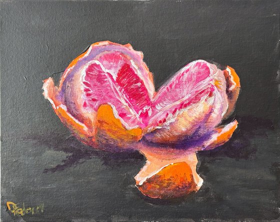 Fresh Grapefruit Still Life