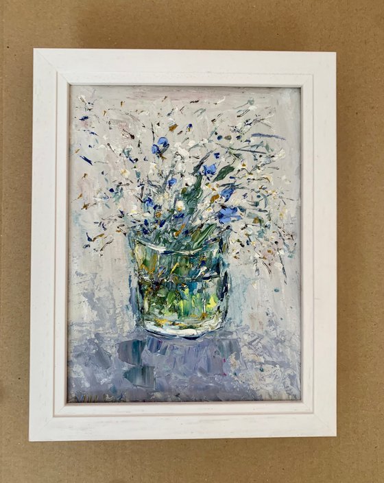 Wildflowers in a vase