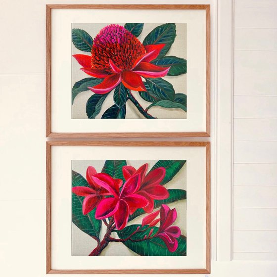 Magenta (Diptych)