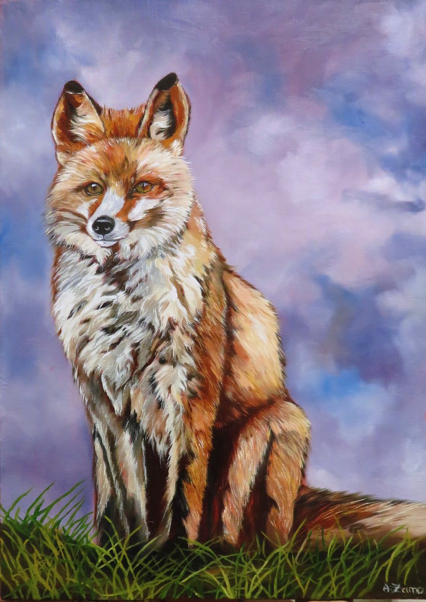 Red Fox by Anne Zamo