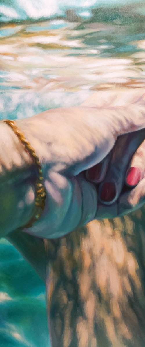 Hold my hand tightly by Lesja Rygorczuk