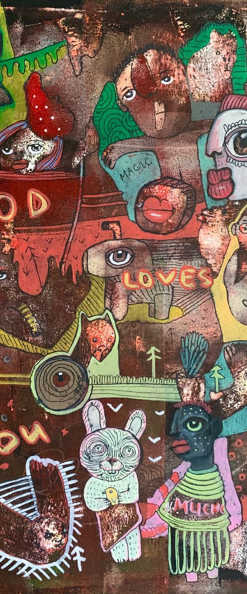 God loves you #6 by Pavel Kuragin