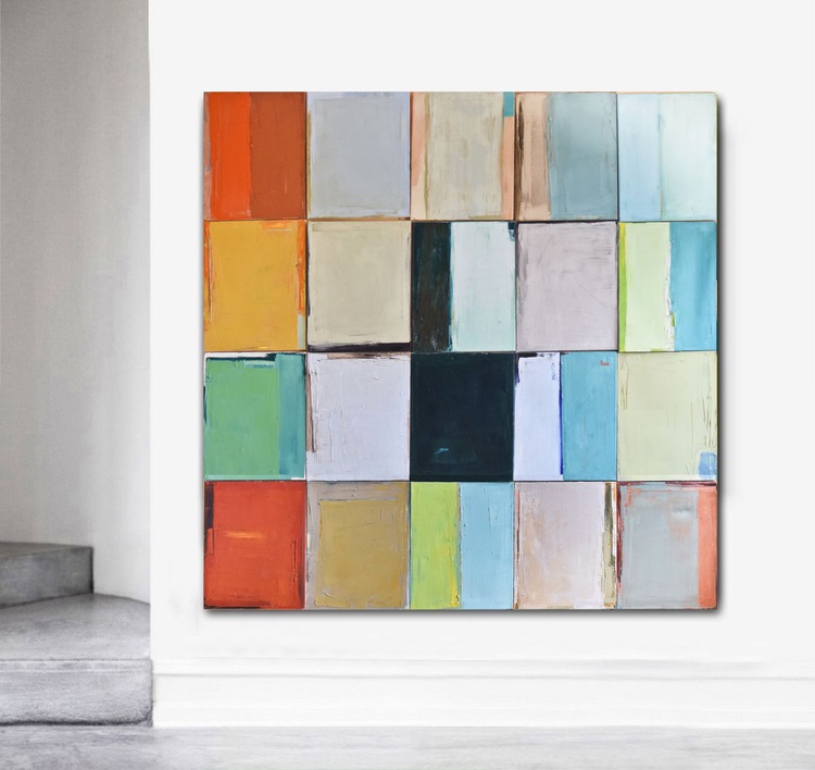Oil Painting Poliptych 20 Parts Canvas Art St Artfinder