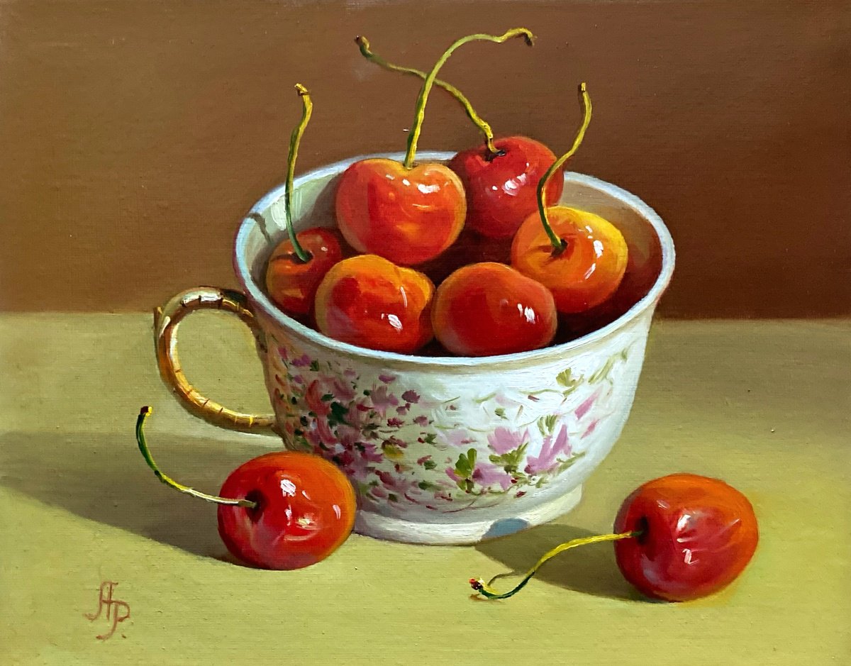 Cherries by Olexandr Romanenko
