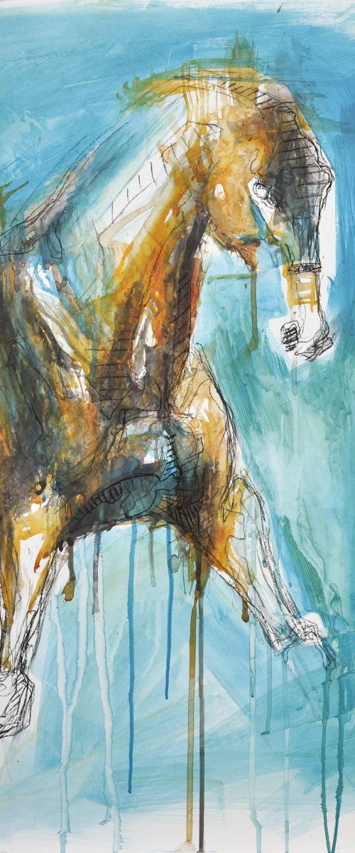 Equine Nude 55t by Benedicte Gele