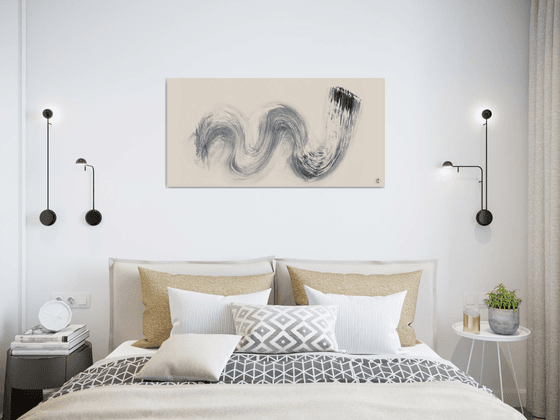 Bedroom artwork - digital brush no.12