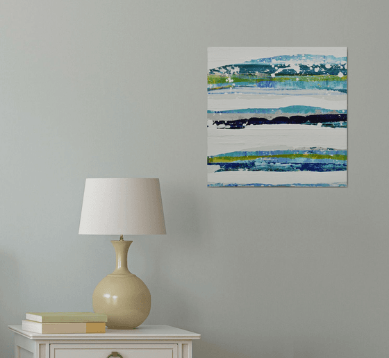 Aqua 13 - Featured Painting