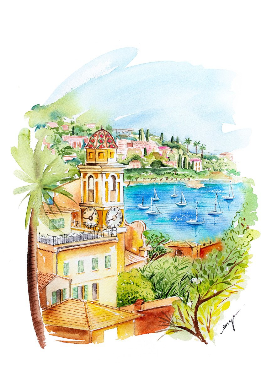 Villefranche sur Mer by Enya Todd