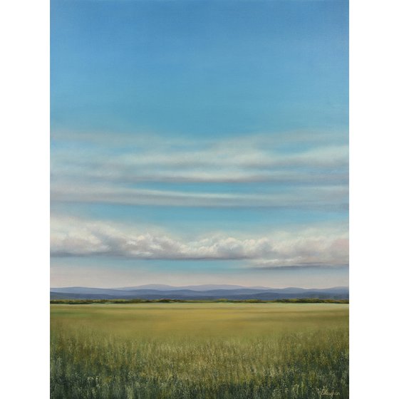 Peaceful View - Blue Sky Landscape