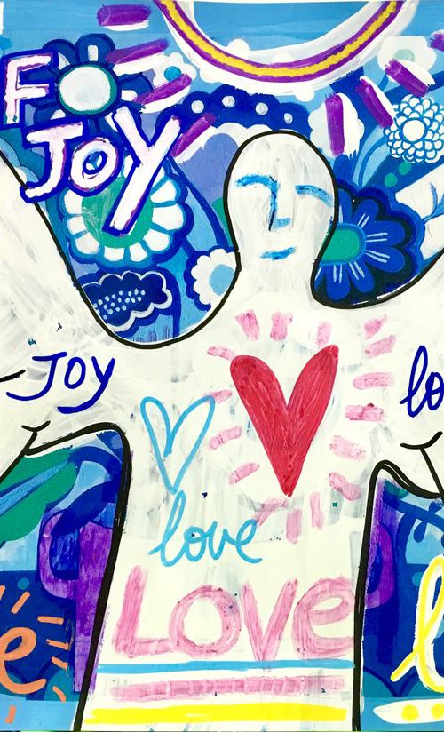 Angel of Joy by Mercedes Lagunas