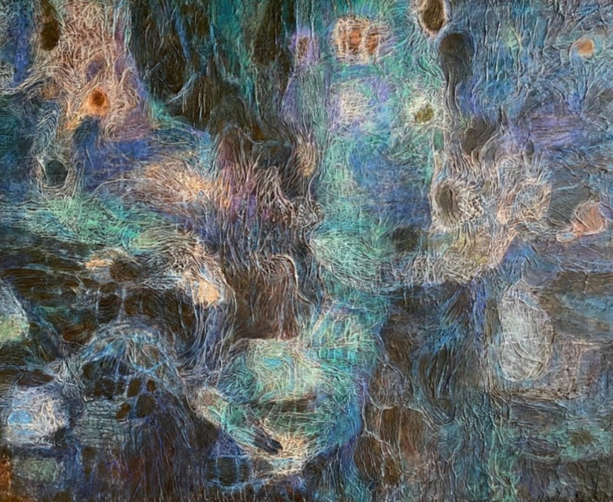 Dark Tapestry By Nadezda Stupina, 39 X 32, Artwork For Sale On Artfinder