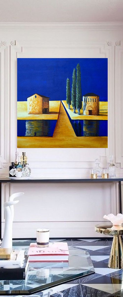 The simmetry of Provence IX by Danijela Dan