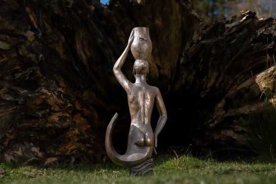 Oregon Mermaid Bronze Resin