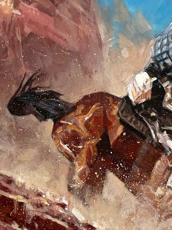 Gallop Over the Red Cliffs