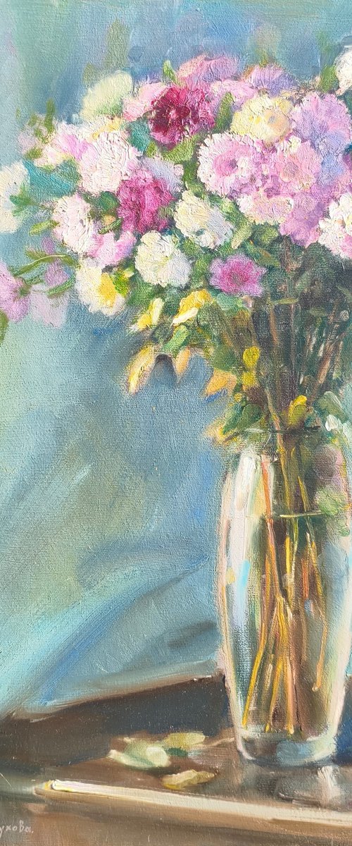 Bouquet in a vase by Valentina Andrukhova