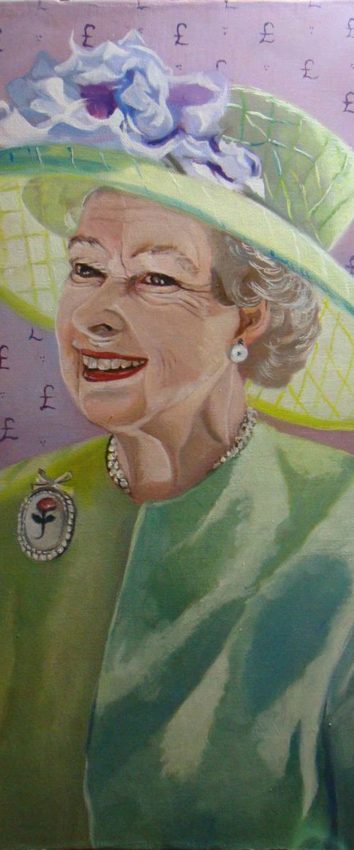 Queen Elisabeth II by Anne Zamo