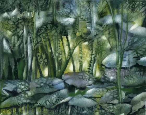 reflecting pond