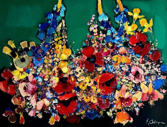 Large Floral Still Life